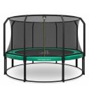 Magic Circle Pro Trampoline 427-430 cm Groen met veiligheidsnet
