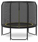 Magic Jump Fiber Black trampoline 251 cm met veiligheidsnet