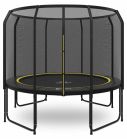 Magic Jump Fiber Black trampoline 305 met veiligheidsnet