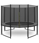 Magic Jump Grey Trampoline 366 cm met veiligheidsnet