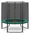 Magic Jump trampoline 251 met veiligheidsnet groen