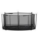 North Legend Ovale Ingraaf Trampoline 420x295 cm met veiligheidsnet