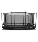 North Legend Rechthoekige Ingraaf Trampoline 460x310 cm met veiligheidsnet