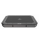 Rechthoekige Ingraaf Trampoline Magic Circle Pro Grey 430 x 305 cm
