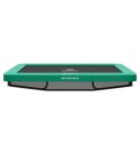 Rechthoekige Ingraaf Trampoline Magic Circle Pro Groen 214 x 305 cm