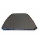 Rechthoekige Trampoline Afdekhoes Flat To The Ground 360 x 250 cm Black North