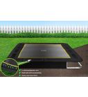 Flat to the ground Trampoline Rechthoekig Capital Play Black 335 x 244 cm