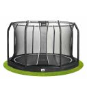 Salta Premium Ground Ingraaf Trampoline 427 Zwart met veiligheidsnet