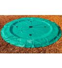 Trampoline Afdekhoes Flat To The Ground 410 cm Groen