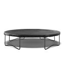 Trampoline afdekhoes ovaal 350x245 cm North zwart