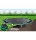 Flat to the ground Trampoline Capital Play Groen 366 cm