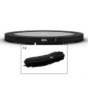 Trampoline Rand Berg Champion inground 330 cm Zwart