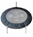 Trampoline rand Fitness Magic Circle Pro Zwart 100 cm Rond