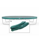 Trampoline Rand ovaal Berg Champion Grand 520x345 cm Groen