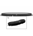 Trampoline Rand ovaal Berg Champion Grand inground 470x310 cm Grijs