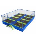 Trampolinepark Akrobat Jump Arena Large - Zij aan Zij