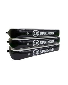 Airbox set 12spring 200x100x30 cm Pro Zwart