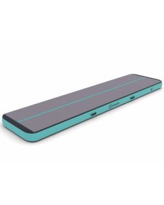 Airtrack 12spring 400x100x20 cm Plus Mintgroen/grijs