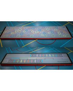 Airtrack 12springs 800x200x20 cm Plus Multi Colour kleuren turnen