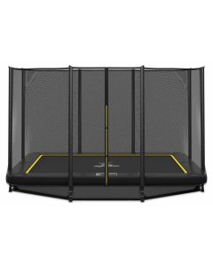 Ingraaf Trampoline Magic Circle Pro Black 214 x 305 cm met veiligheidsnet