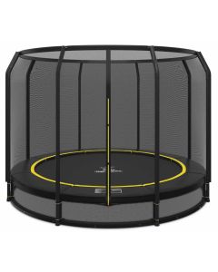 Ingraaf Trampoline Magic Circle Pro Black 305 cm met veiligheidsnet