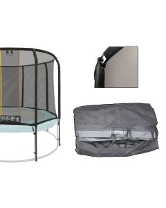 Los veiligheidsnet fiber inside voor trampoline 330 cm met sluis (zonder palen)