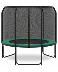 Magic Jump Fiber trampoline 251 cm Groen met veiligheidsnet