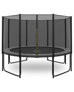 Magic Jump Grey Trampoline 366 cm met veiligheidsnet