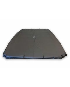 Rechthoekige Trampoline Afdekhoes Flat To The Ground 520 x 370 cm Black North