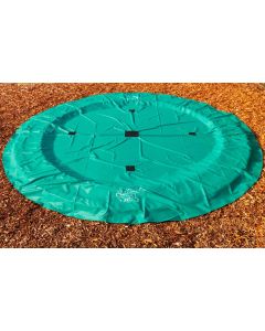 Trampoline Afdekhoes Flat To The Ground 251 cm Groen