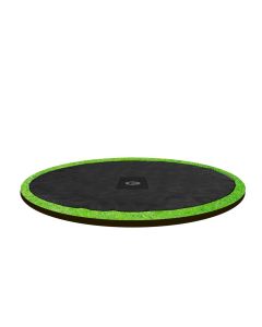 Trampoline Afdekhoes Flat To The Ground 366 Zwart