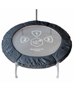 Trampoline rand Fitness Magic Circle Pro Zwart 125 cm Rond