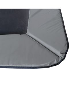 Trampoline Rand Flat to the Ground Magic Circle Pro Grey 244 x 366 cm