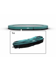 Trampoline Rand ovaal Berg Champion Grand inground 350x250 cm Groen