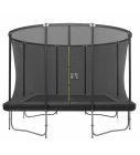 Magic Jump Fiber Rechthoekige Trampoline 214 x 305 cm Grey met Veiligheidsnet