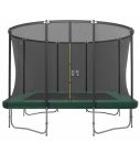 Magic Jump Fiber Rechthoekige Trampoline 214 x 305 cm Groen met Veiligheidsnet