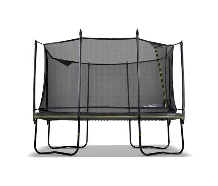 North Performer Rechthoekige Trampoline 460x310 cm met veiligheidsnet Black