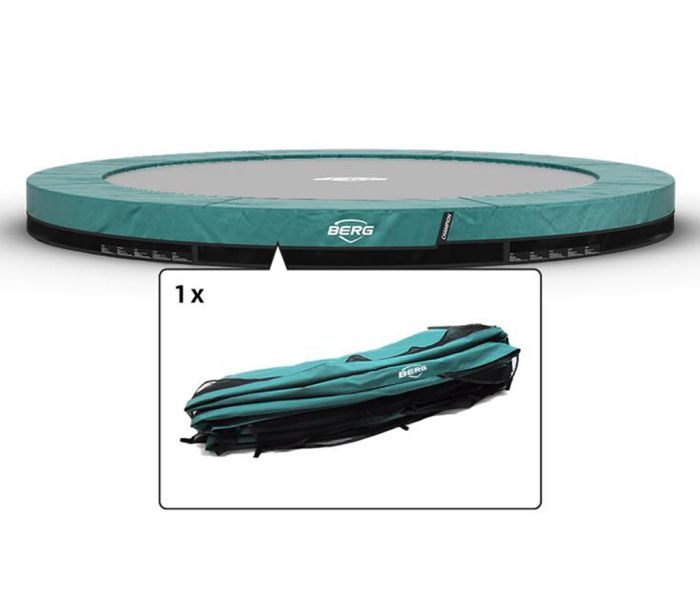 Trampoline Rand Berg Champion inground 330 cm Groen