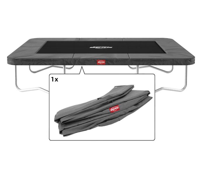 Trampoline Rand Rechthoekig Berg Favorit Ultim 280x190 cm Grijs