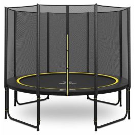 Magic Jump Black Trampoline 305 met veiligheidsnet | Kleur zwart