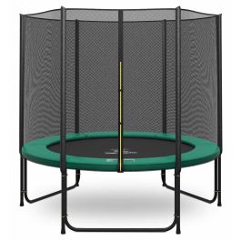 Magic Jump trampoline 251 met veiligheidsnet - Groen randkussen