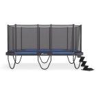 Akrobat XCITYX Rechthoekige Trampoline 430x305 cm met veiligheidsnet