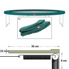 Trampoline Rand Favorit Berg 270 cm