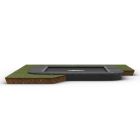 Berg Ultim Champion Vierkante Flatground Trampoline 200x200 cm