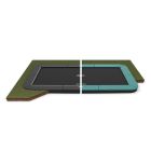 Berg Ultim Champion Rechthoekige Flatground Trampoline 410x250 cm