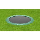 Flat to the ground Trampoline Akrobat Orbit 244 cm groen