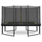 Magic Circle Pro Black Rechthoekige Trampoline 244 x 366 cm met veiligheidsnet