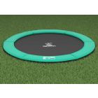 Flat to the Ground Trampoline Magic Circle Pro Groen 251 cm