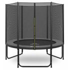 Magic Jump Grey Trampoline 251 cm met veiligheidsnet