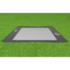 Flat to the ground Trampoline Rechthoekig Primus Black 430 x 300 cm